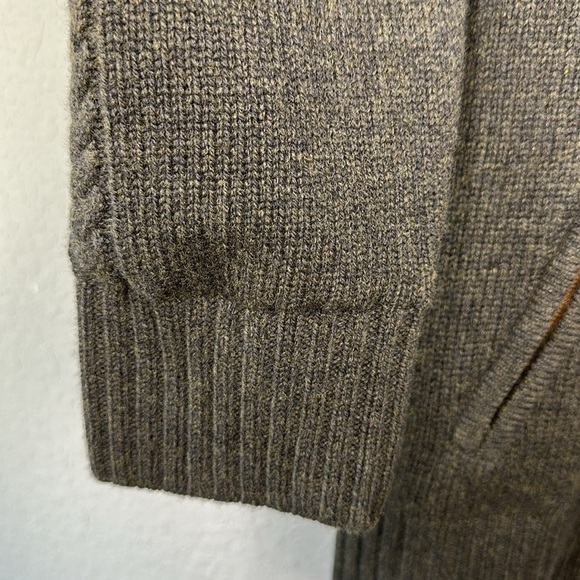 NWT Eddie Bauer Toppenish Windcutter 1/4 Zip Field Merino Wool Sweater Size L - Picture 9 of 15